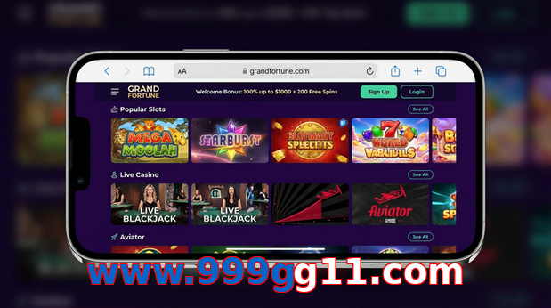 Main screen of Www.999gg11.com ios page for PK players